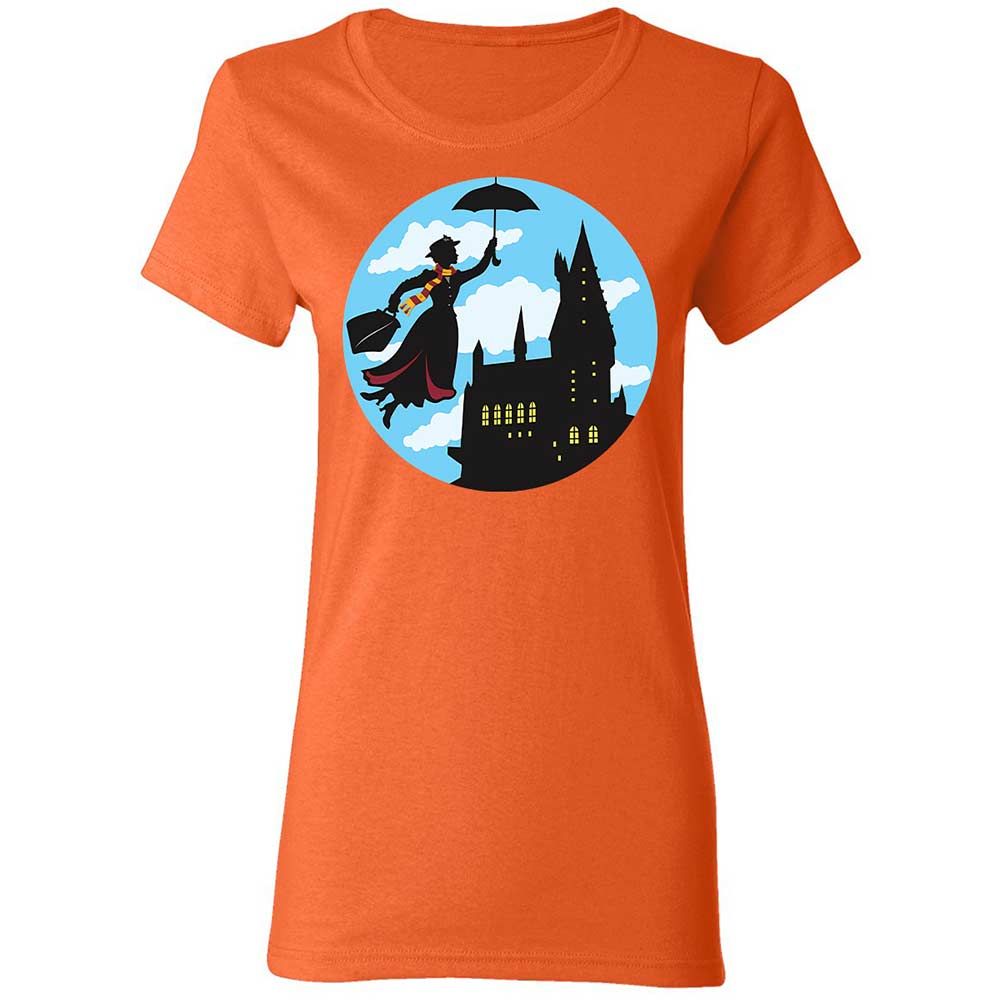 Women's T-Shirt - Y5ZVPCZF - Orange - 12