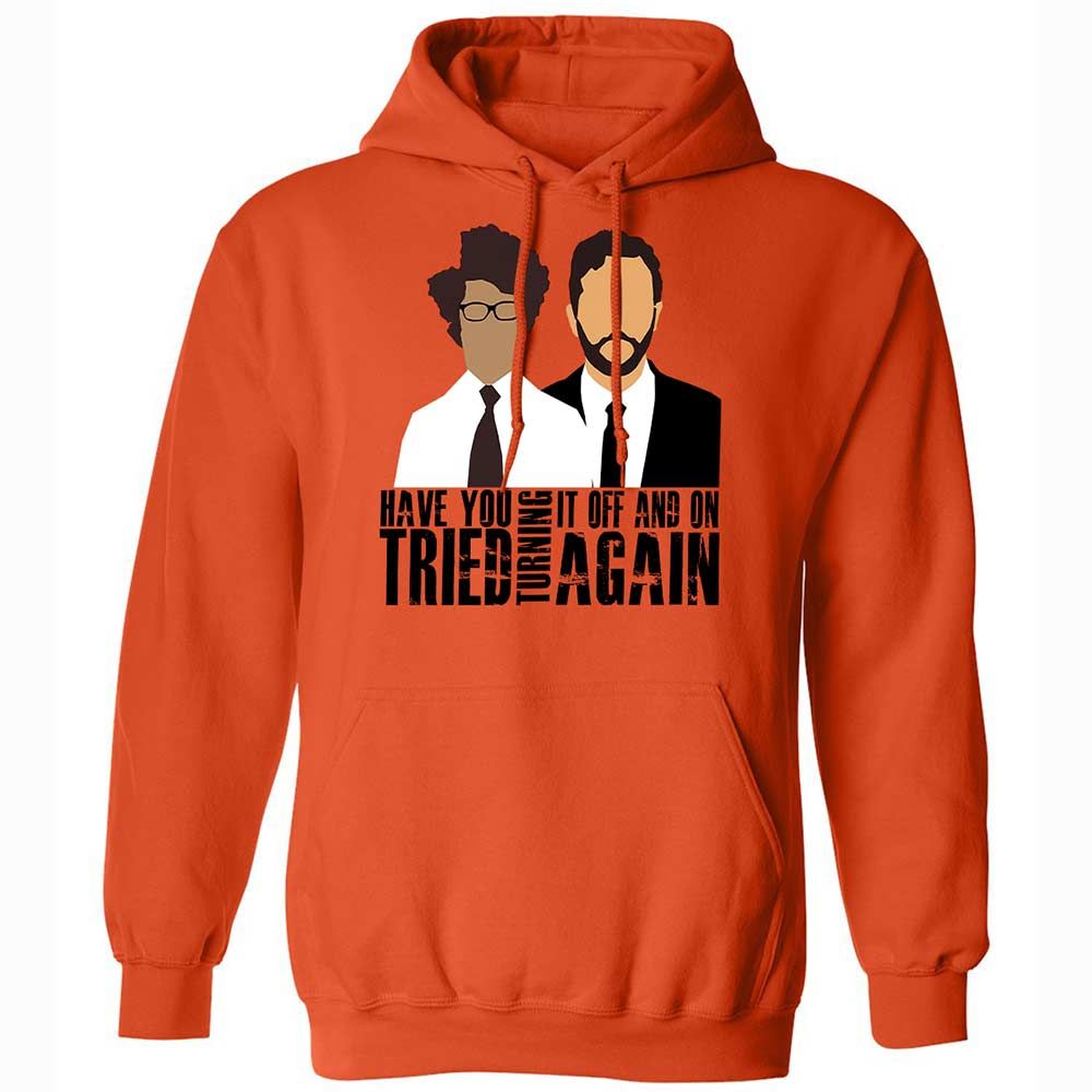 Classic Unisex Hoodie - REVALLE6 - Orange - 12