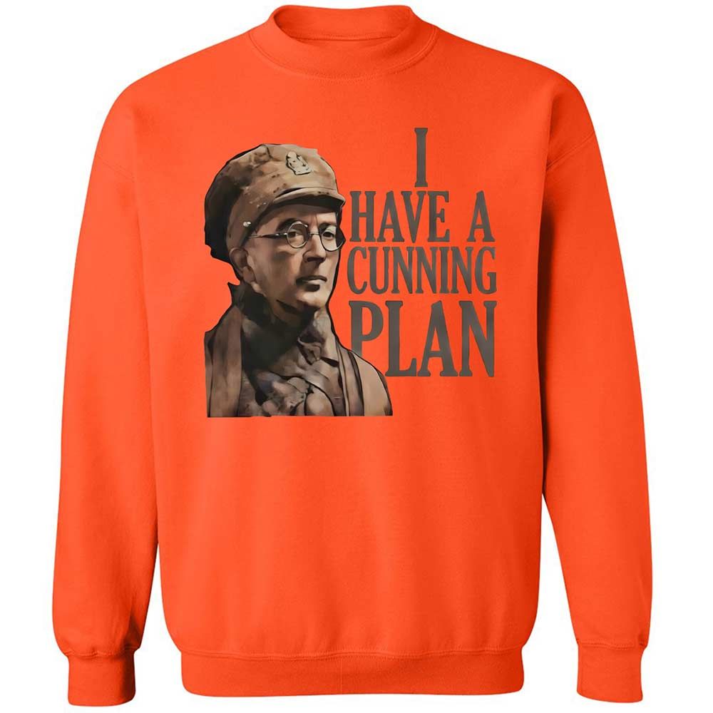 I Have A Cunning Plannn - Orange - 12