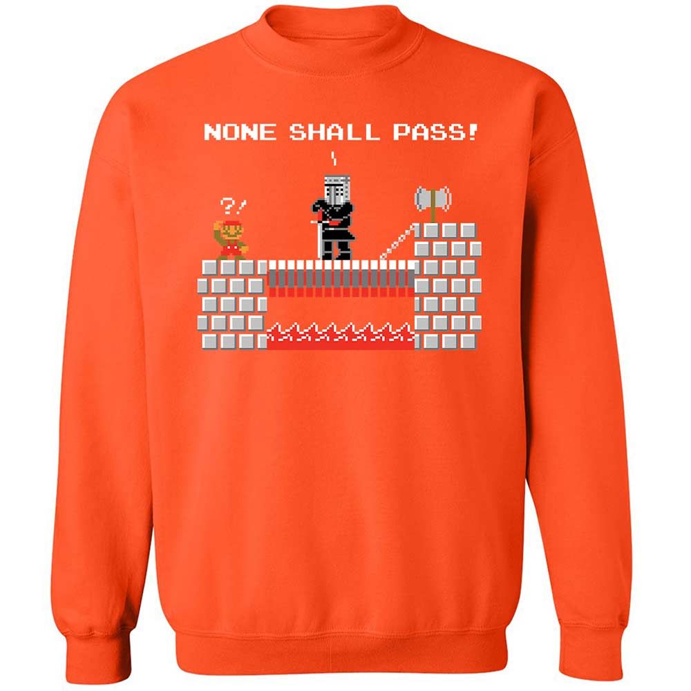 No Plumbers Shall Pass - Orange - 12