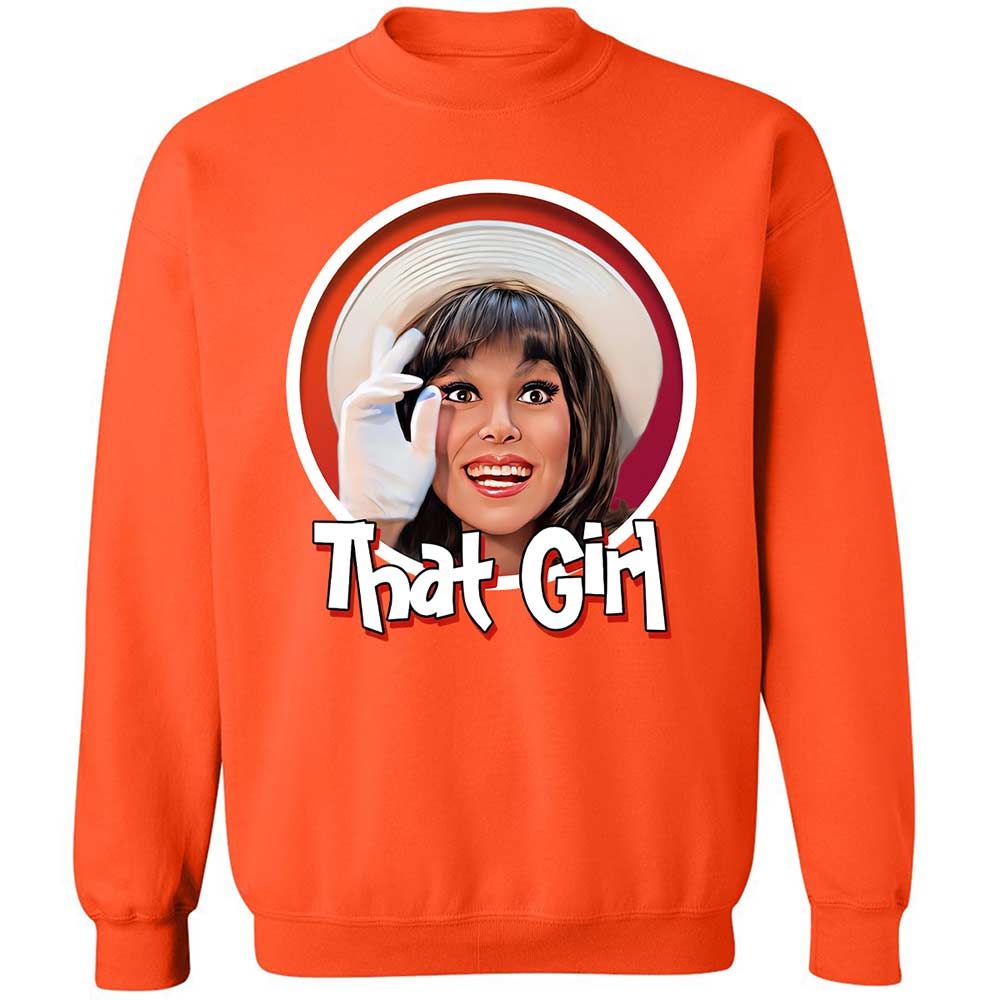 Classic Unisex Sweatshirt - KURSQHSX - Orange - 12
