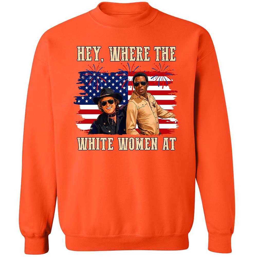 Hey Where The White At - Orange - 12
