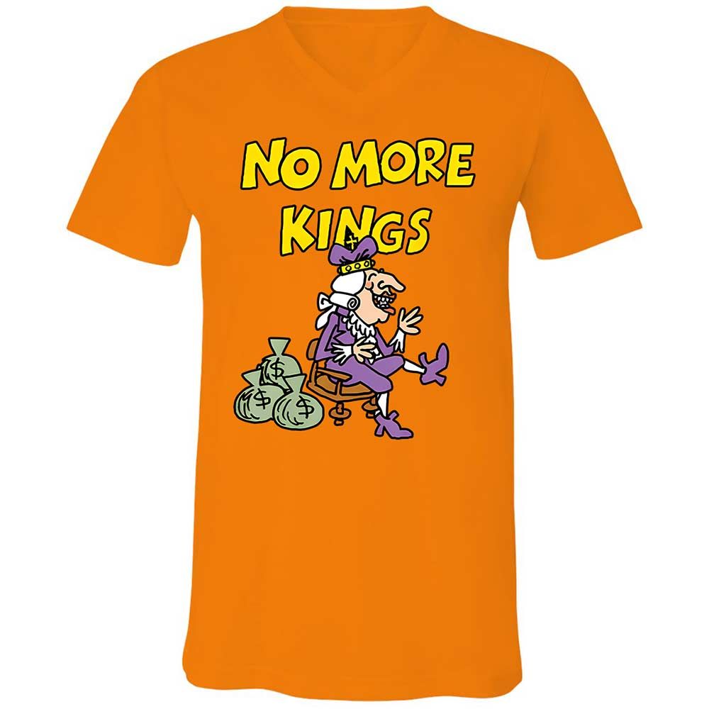 Unisex V-Neck T-Shirt - T89NUSGP - Orange - 12