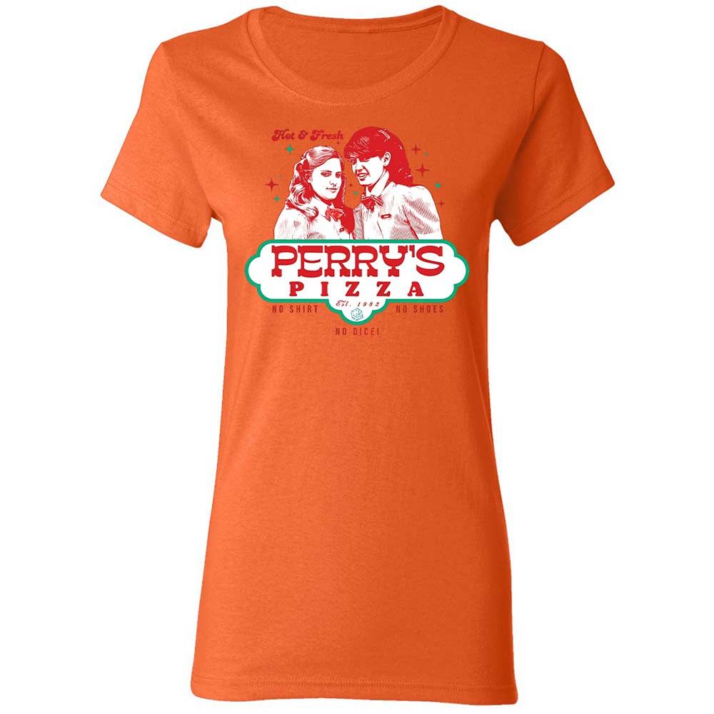 Women's T-Shirt - 4DCZLC5D - Orange - 12