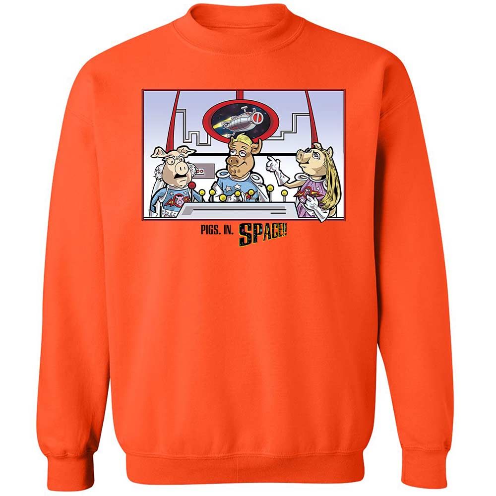 Classic Unisex Sweatshirt - MUZR3V82 - Orange - 12