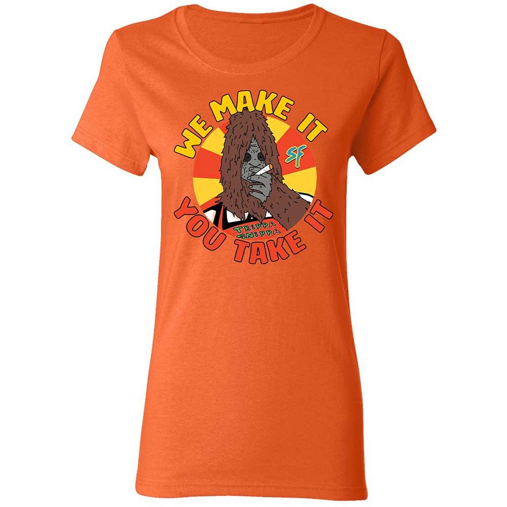 Women's T-Shirt - KAZ48E6V - Orange - 12