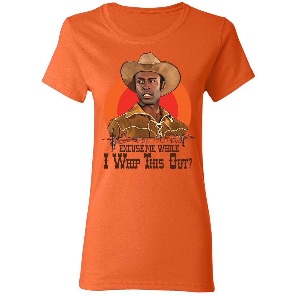 Excuse Me While I Whip This Out - Orange - 12