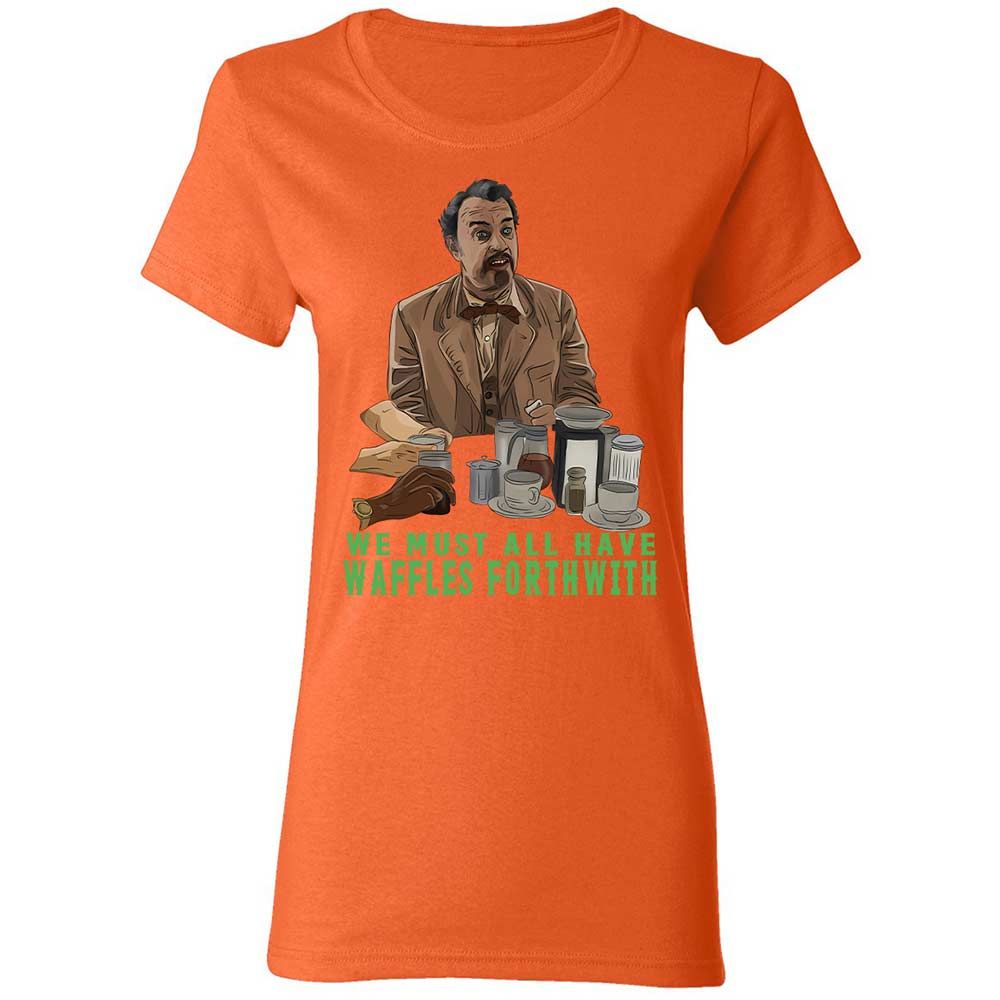 Women's T-Shirt - FZJG48HF - Orange - 12