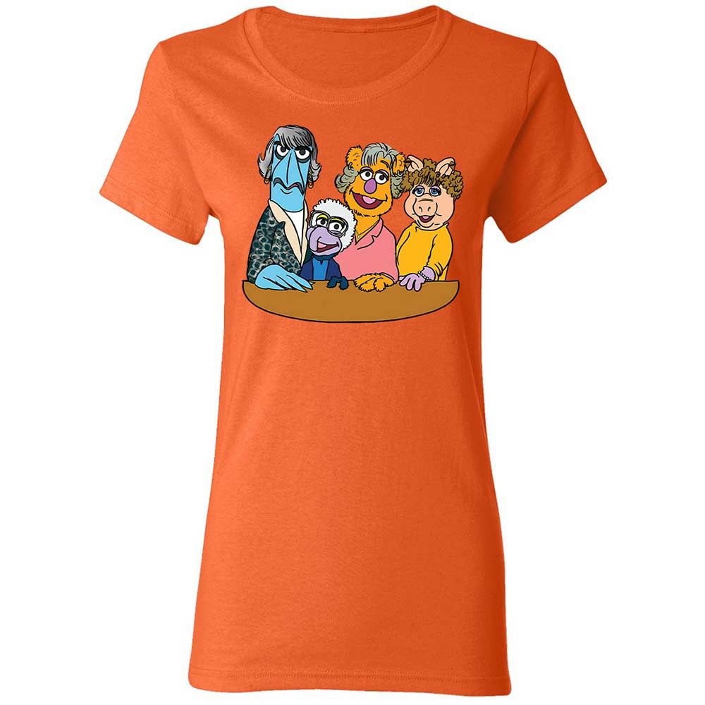 Women's T-Shirt - N5PJFXVQ - Orange - 12