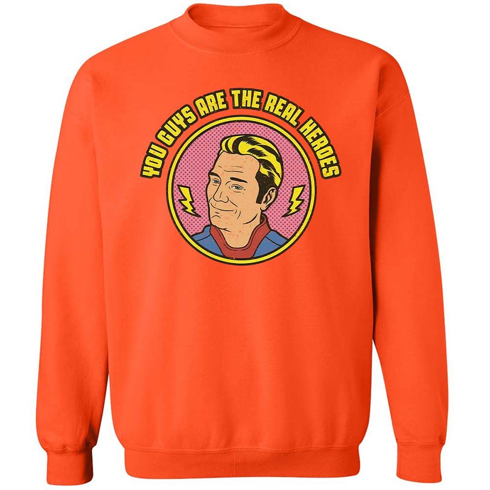 Classic Unisex Sweatshirt - R9P5N3UB - Orange - 12