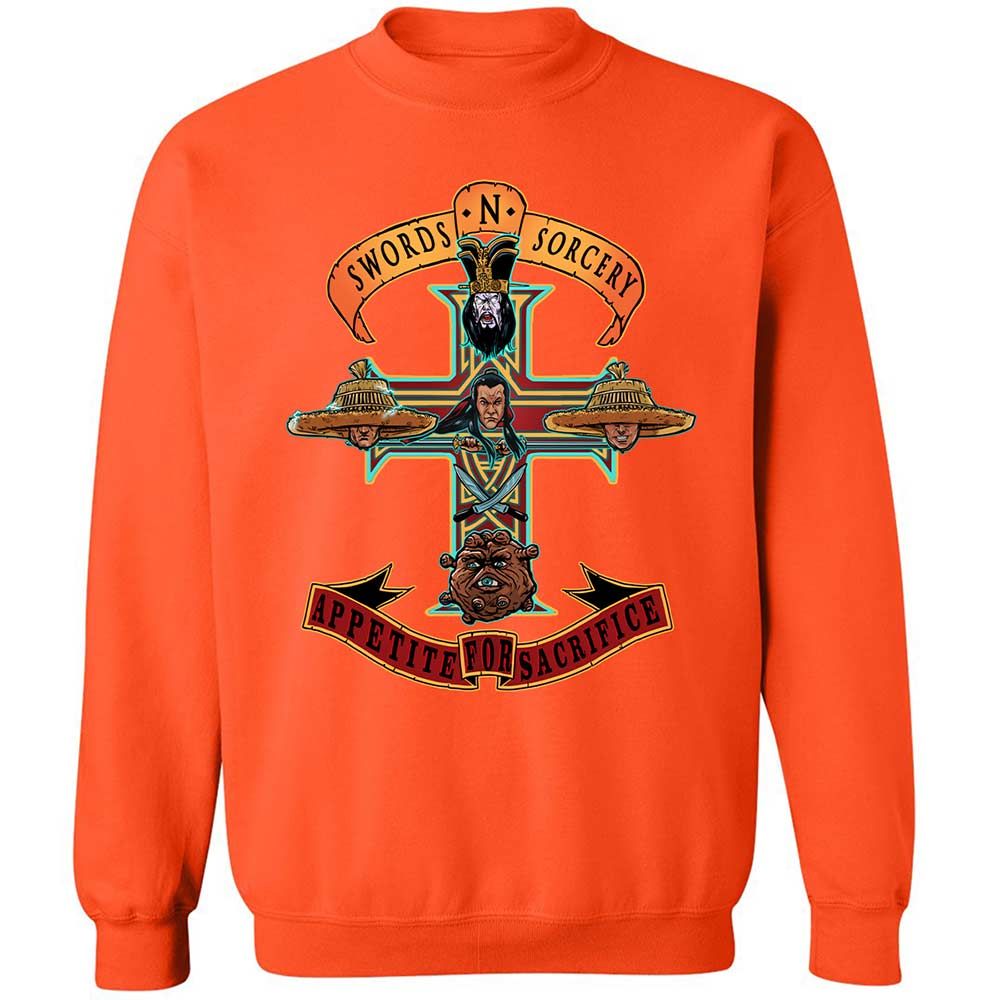 Classic Unisex Sweatshirt - GYSYZPUP - Orange - 12
