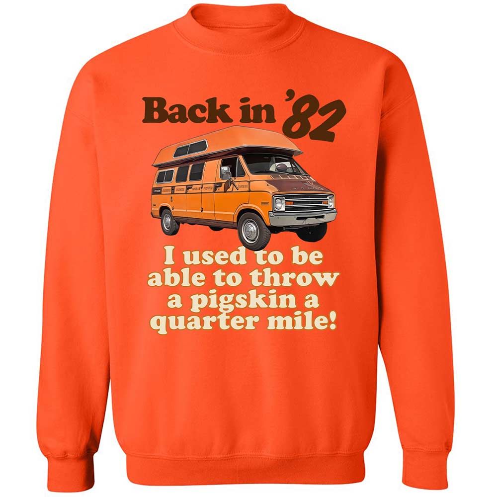 Classic Unisex Sweatshirt - V5F48TJX - Orange - 12