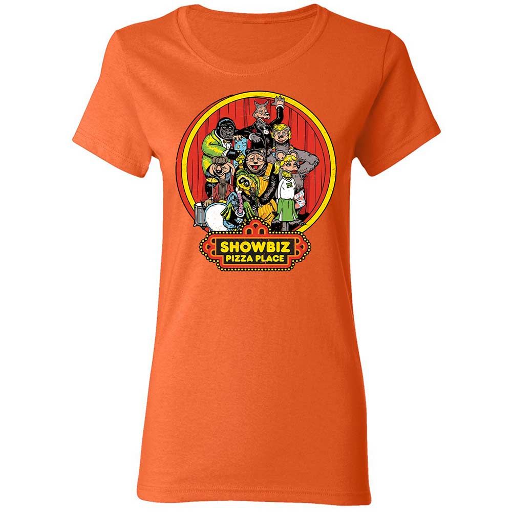 Women's T-Shirt - LFHD9GX3 - Orange - 12