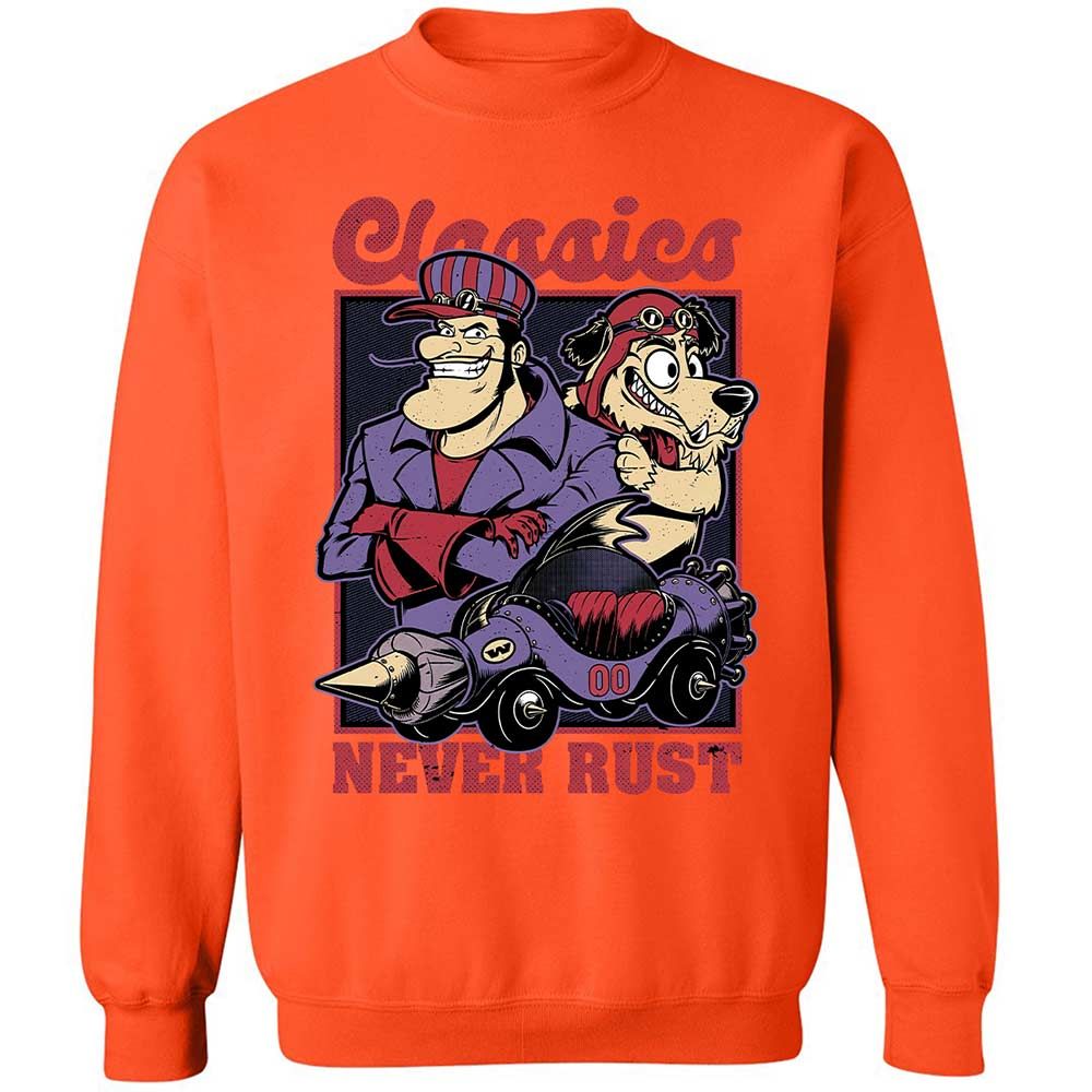 Classic Unisex Sweatshirt - VPYYU5WV - Orange - 12