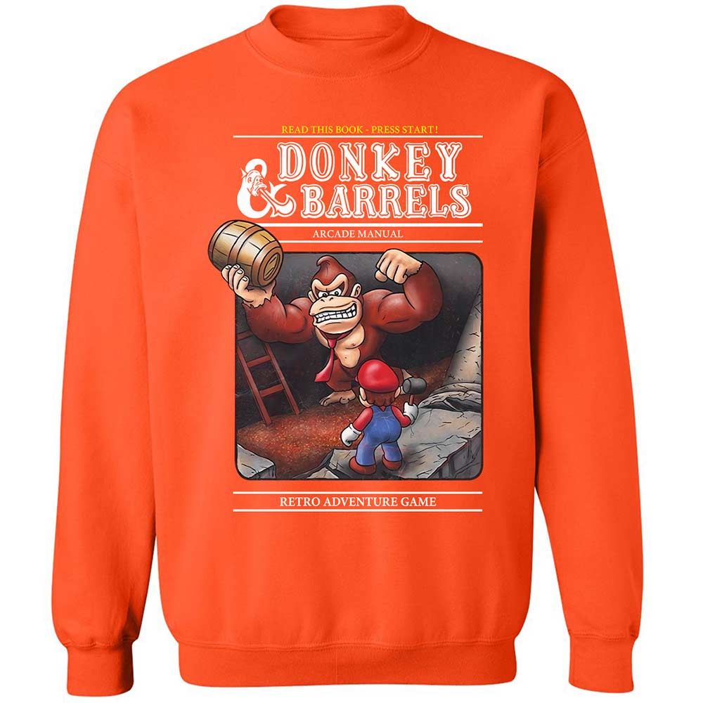 Classic Unisex Sweatshirt - 3BBUJN9D - Orange - 12