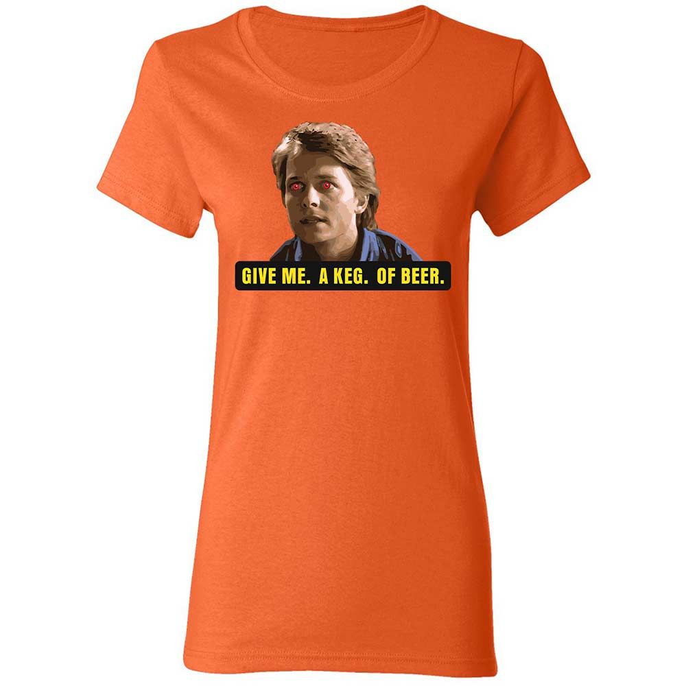 Women's T-Shirt - 3GHTNF1Z - Orange - 12