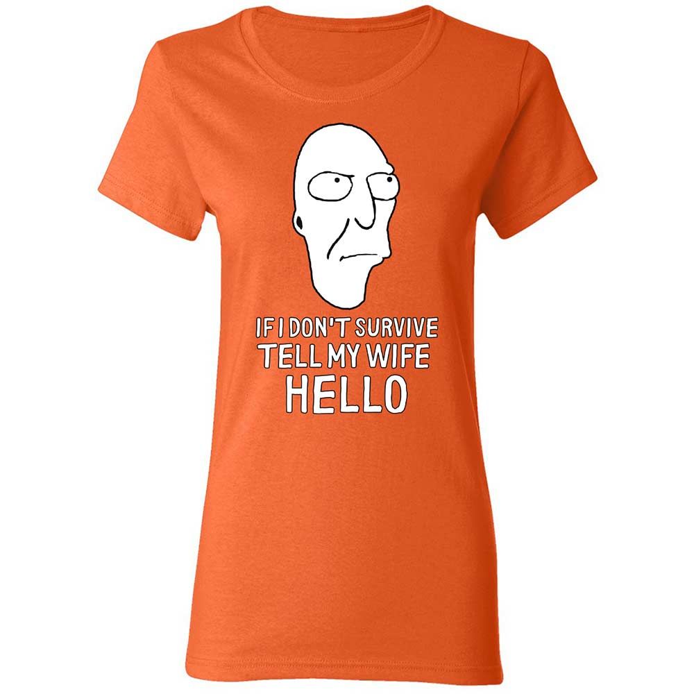 Women's T-Shirt - YNAQDTD7 - Orange - 12