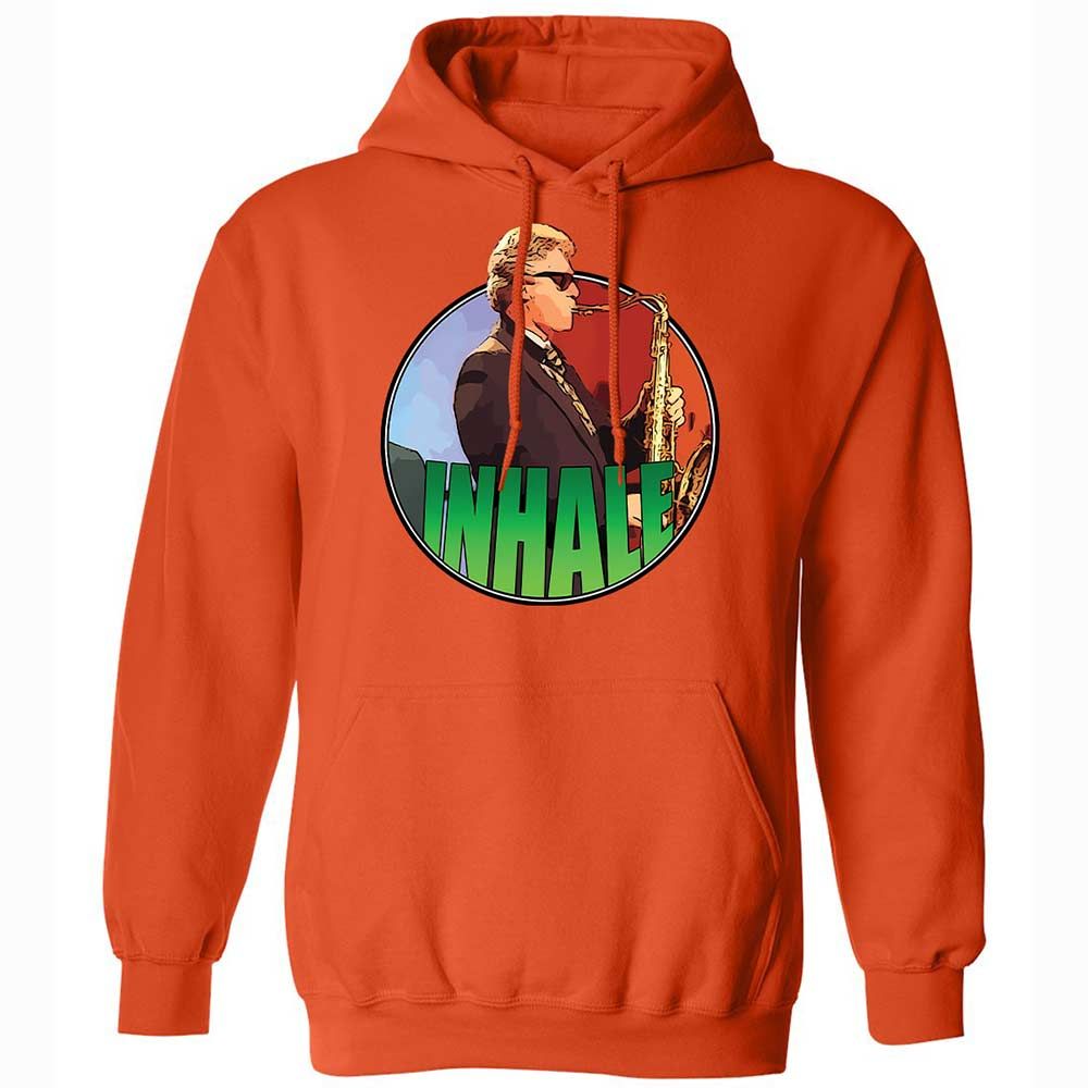 Playing the Saxophone - Orange - 12
