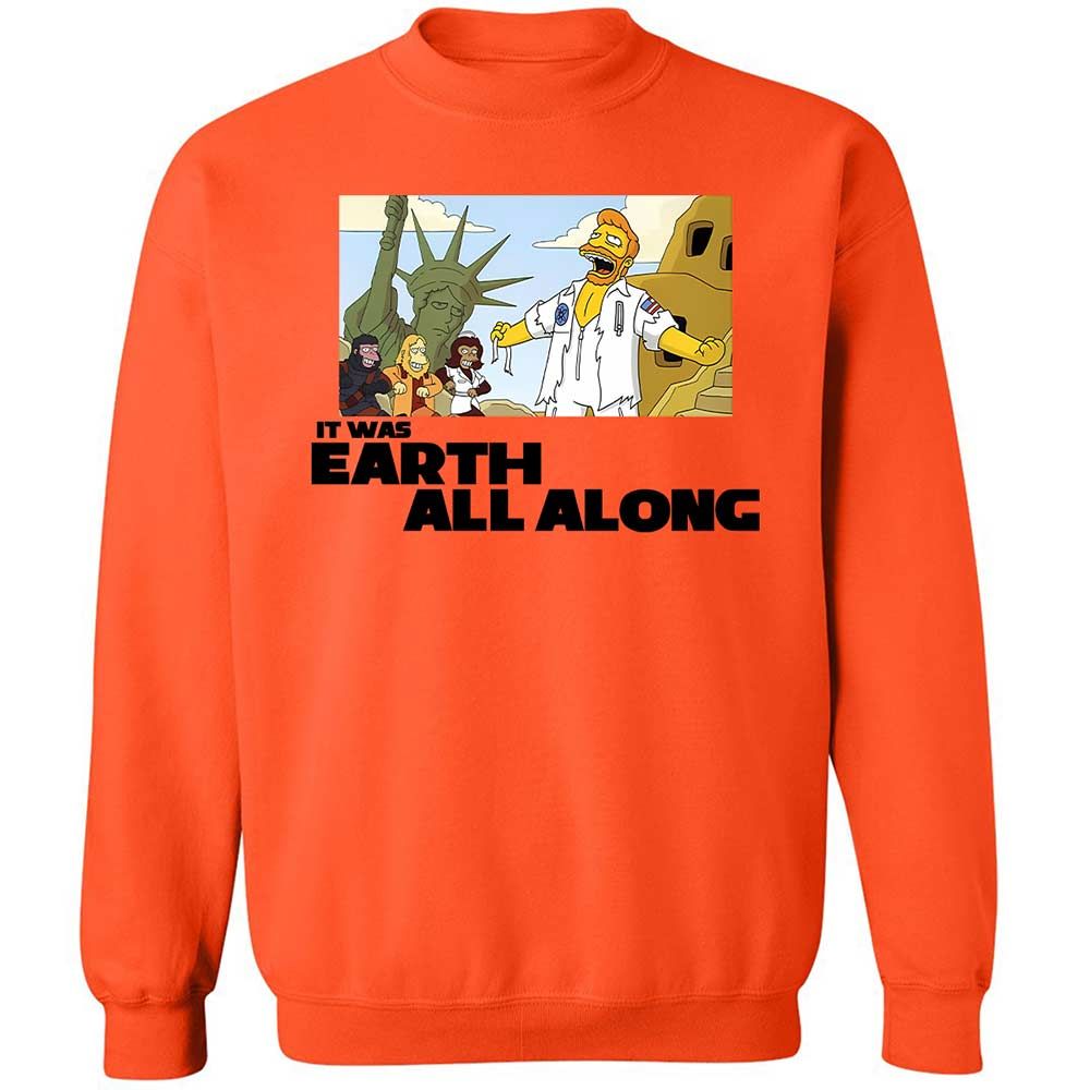 It was Earth all along - Orange - 12