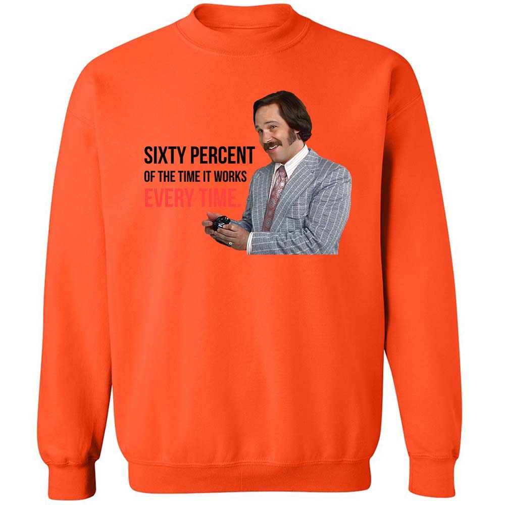 Classic Unisex Sweatshirt - DWKFJJ5B - Orange - 12