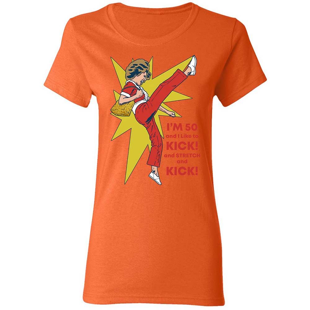 Women's T-Shirt - P65HZZGV - Orange - 12