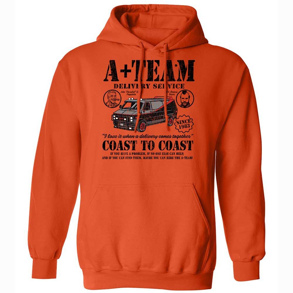 Classic Unisex Hoodie - KVA9JXD4 - Orange - 12