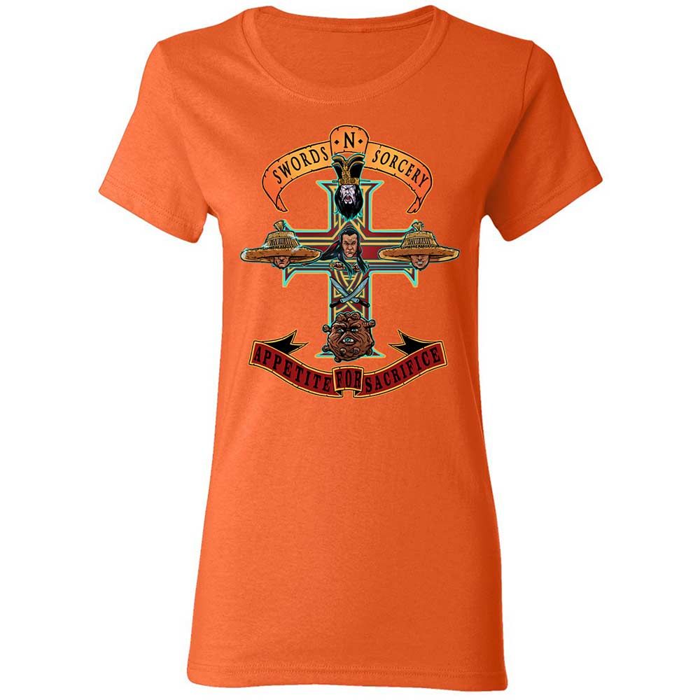 Women's T-Shirt - Z913J3K7 - Orange - 12