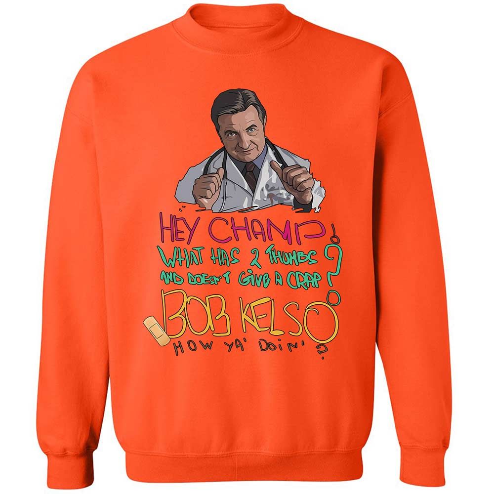 Classic Unisex Sweatshirt - QDW5MKJJ - Orange - 12