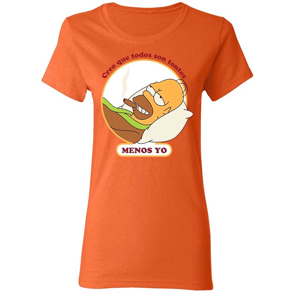 Everyone's stupid except me - Orange - 12