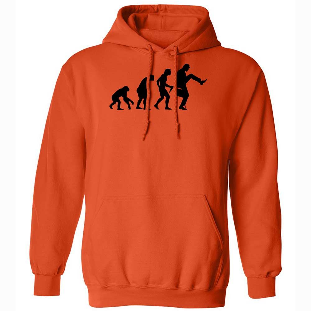 Classic Unisex Hoodie - RY1Q2DZ7 - Orange - 12