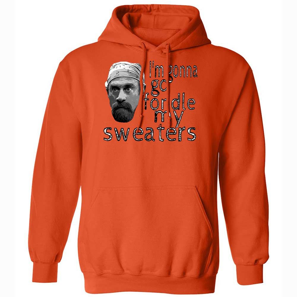 Fondle my sweaters - Orange - 12