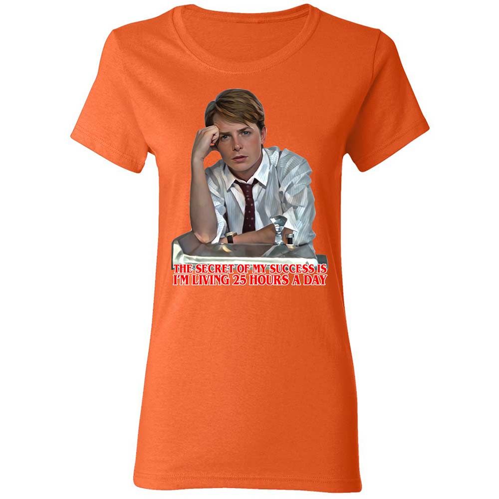 Women's T-Shirt - GHU8TVKP - Orange - 12