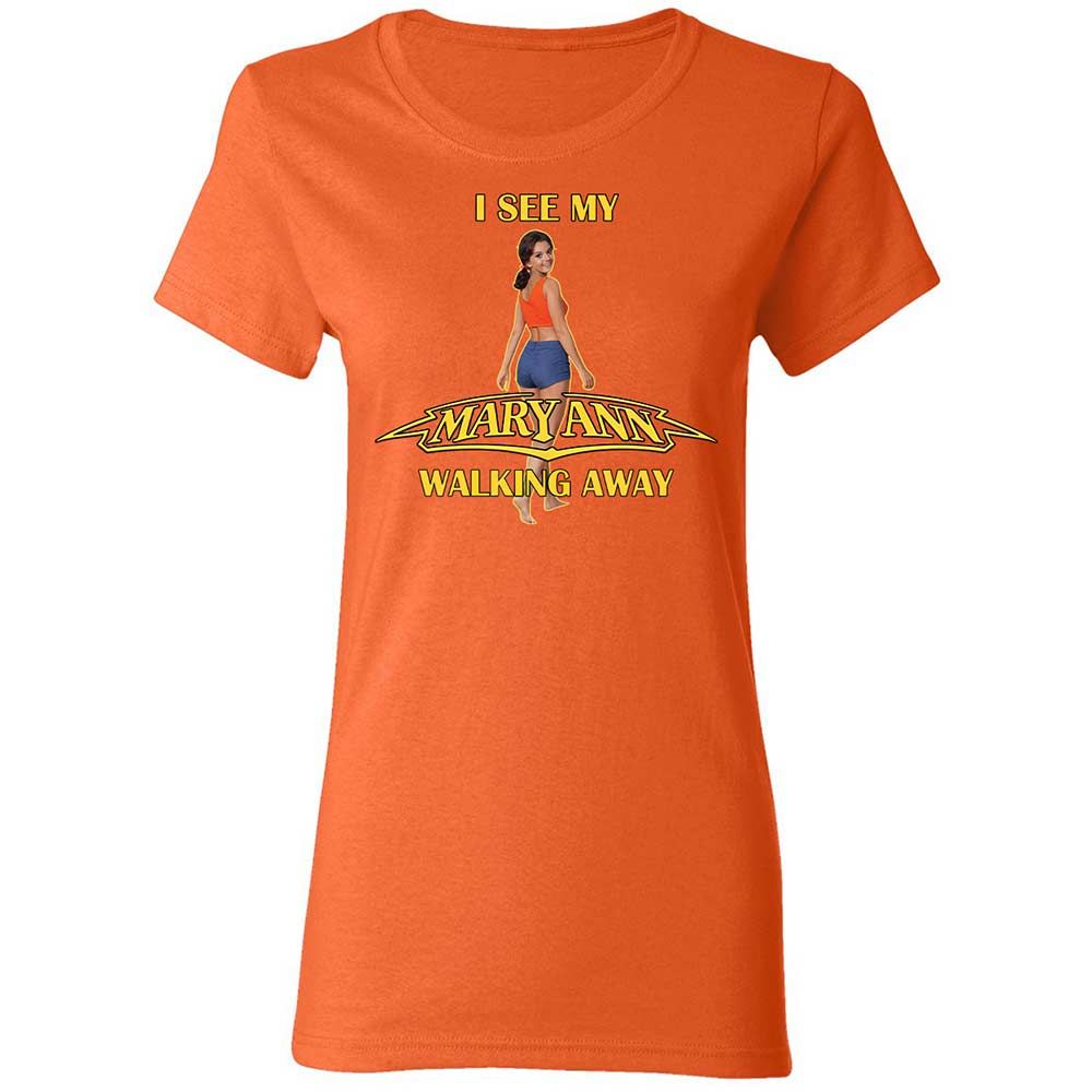 Women's T-Shirt - TT644XQH - Orange - 12