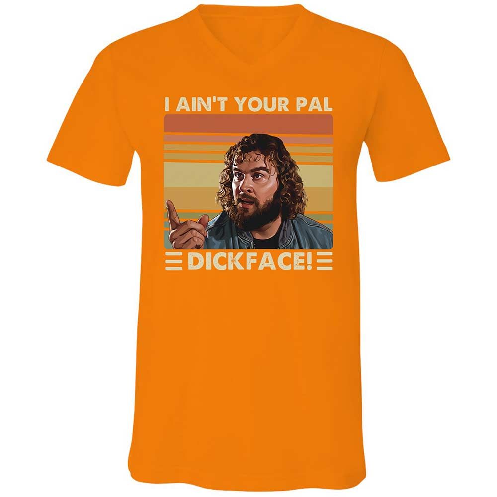 Unisex V-Neck T-Shirt - 7171MR1X - Orange - 12