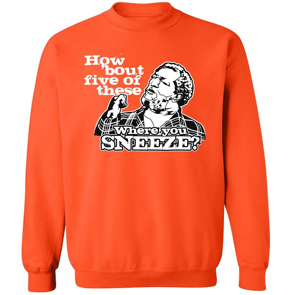 Classic Unisex Sweatshirt - VAQGR6R6 - Orange - 12