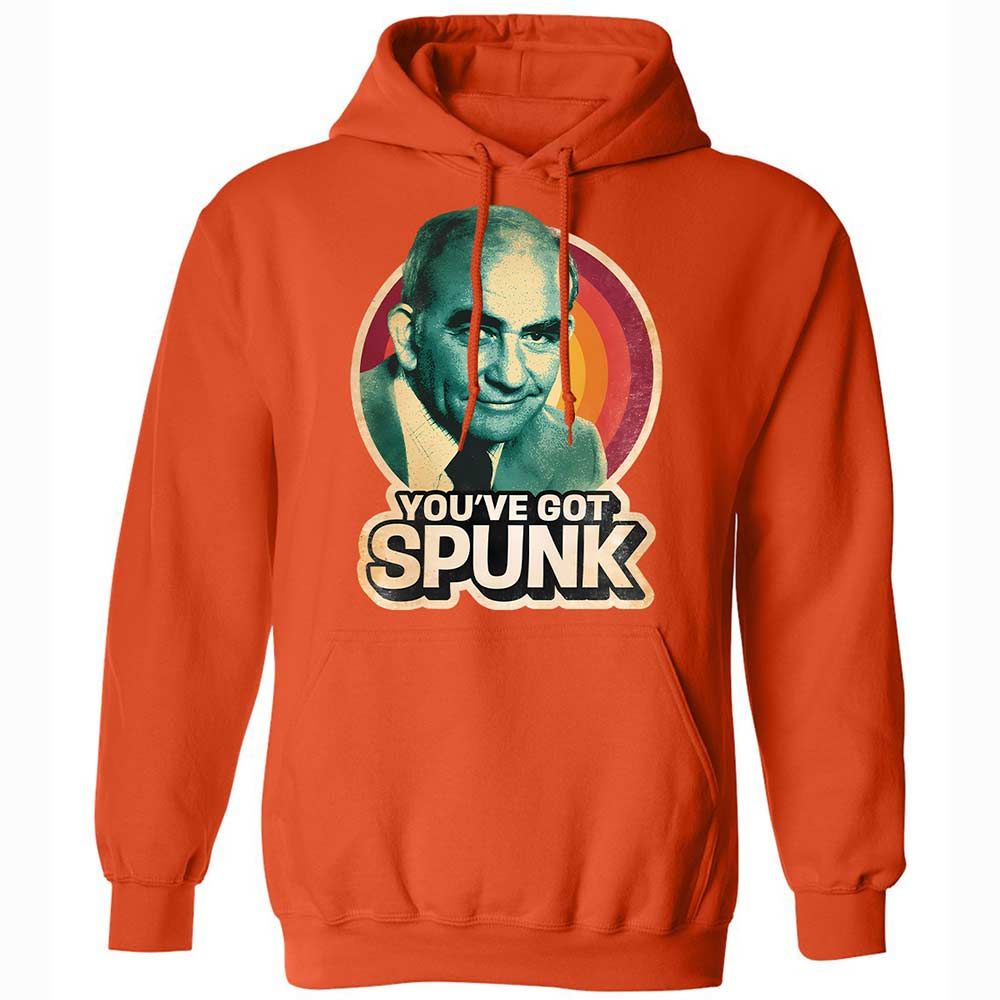 Classic Unisex Hoodie - 1QAFFEUN - Orange - 12