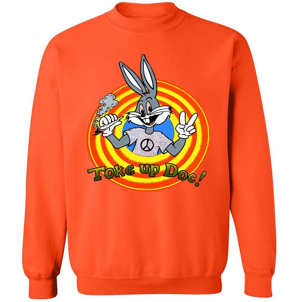 Classic Unisex Sweatshirt - RYVZHS4Y - Orange - 12