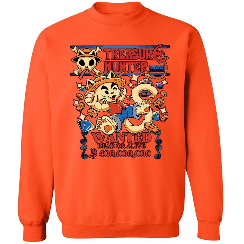 Classic Unisex Sweatshirt - 6P1MRXH9 - Orange - 12