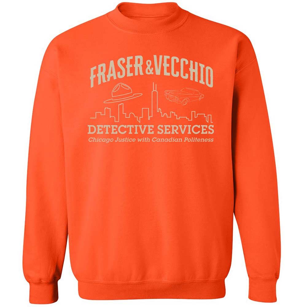 Classic Unisex Sweatshirt - R3U63V9B - Orange - 12