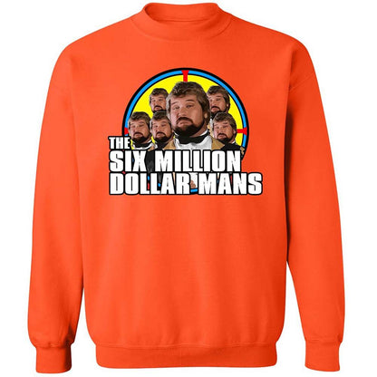 Classic Unisex Sweatshirt - White - Orange - 12