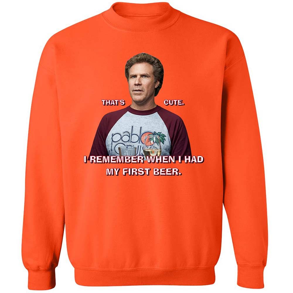 Classic Unisex Sweatshirt - KNTJXW5E - Orange - 12