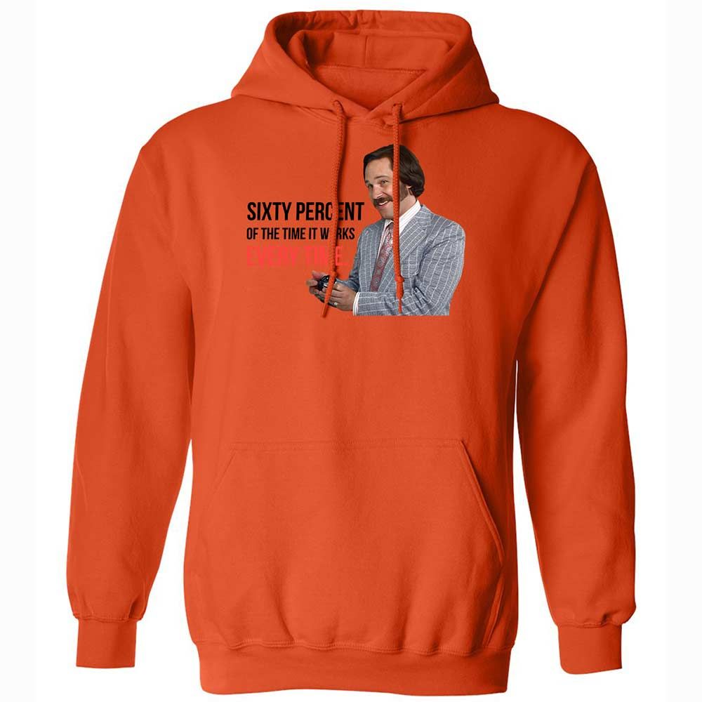 Classic Unisex Hoodie - A1W9L5MJ - Orange - 12