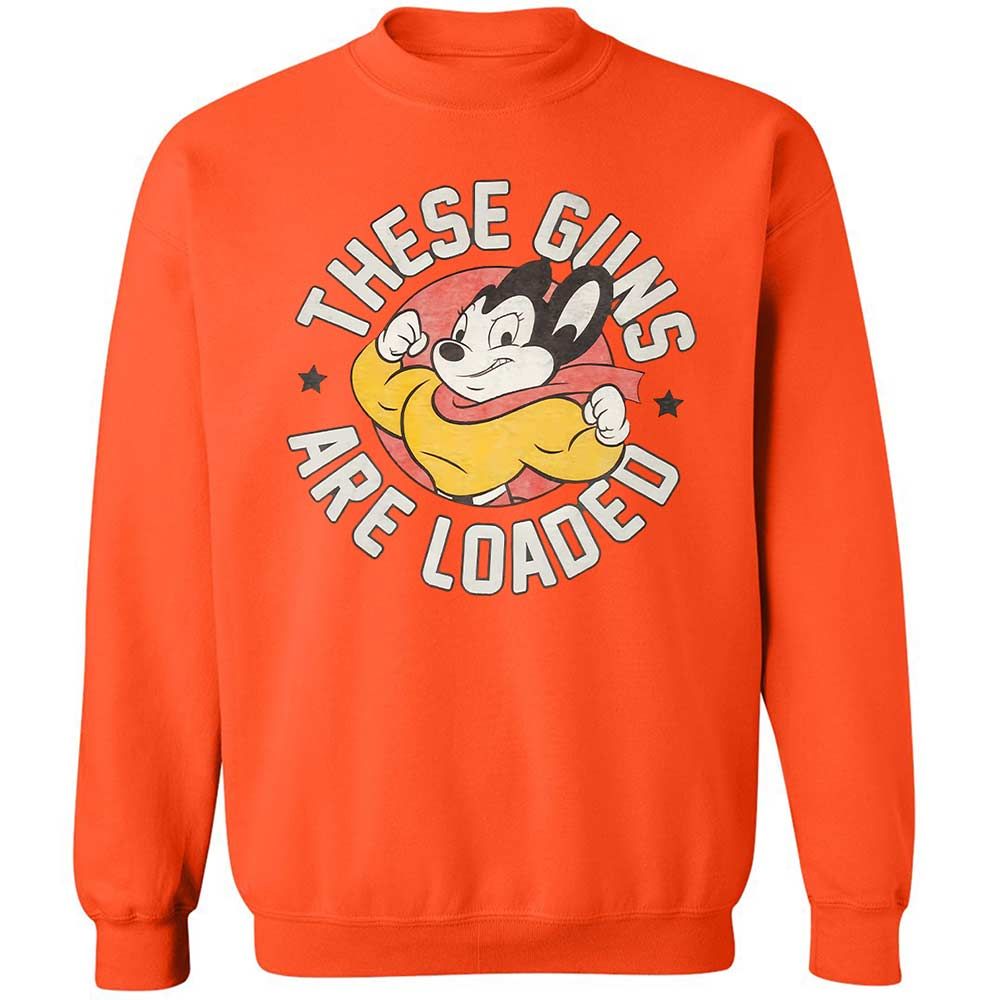 Classic Unisex Sweatshirt - CLAU6BUJ - Orange - 12