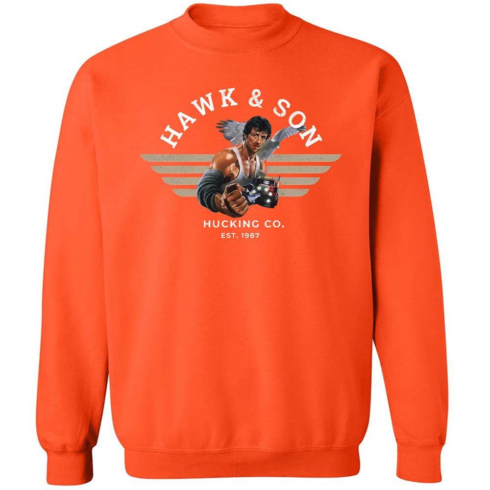 Classic Unisex Sweatshirt - 21AGY1HR - Orange - 12