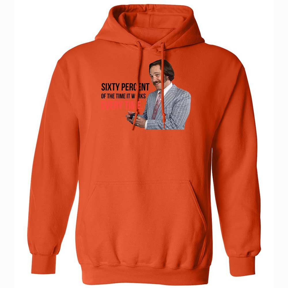 Classic Unisex Hoodie - H1BVRE1T - Orange - 12