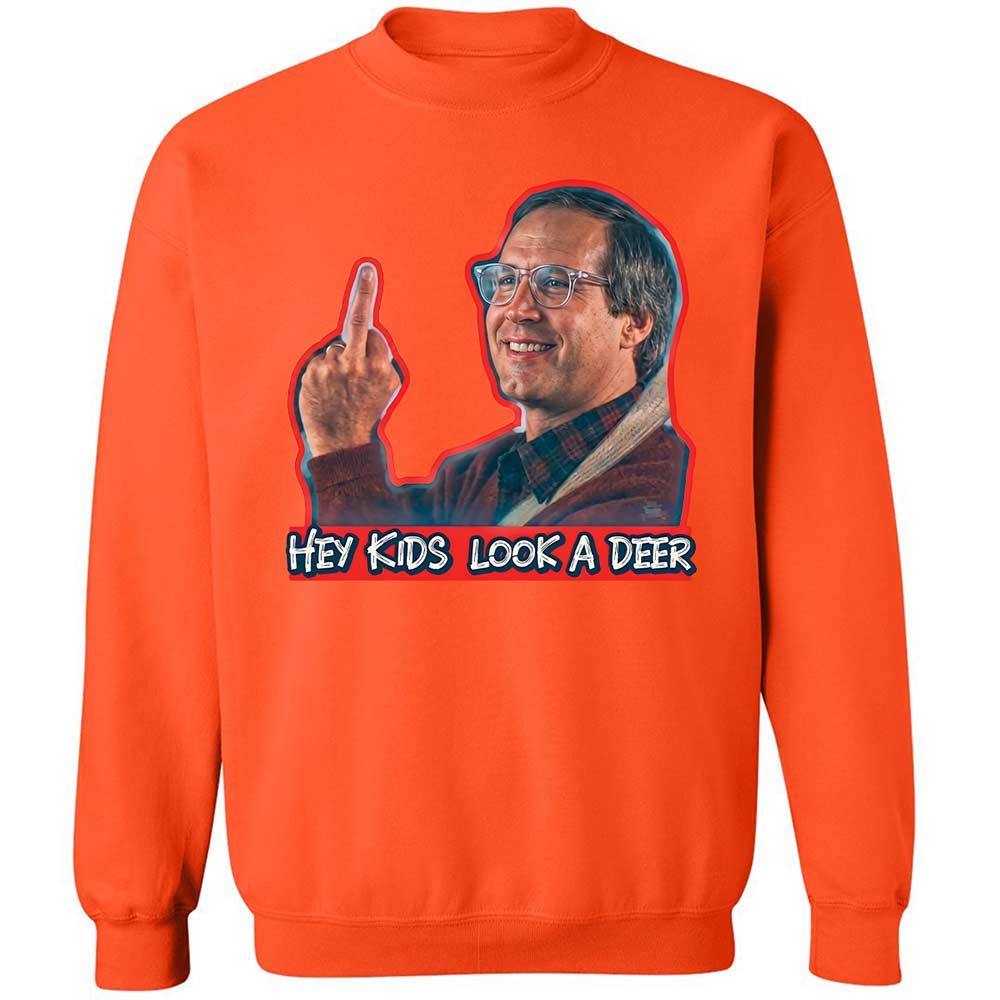 Hey Kids, Look a Deer - Orange - 12