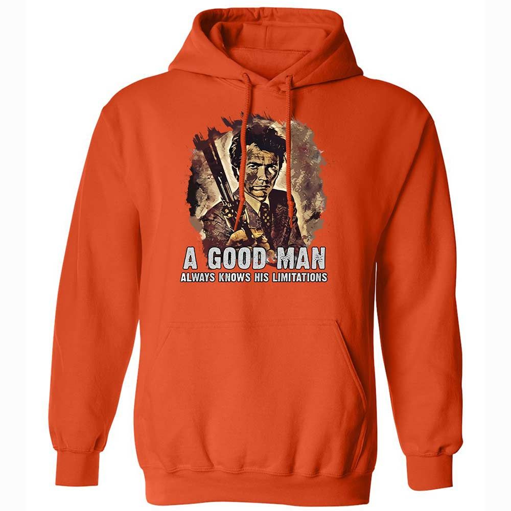 A good man always knows his limitations - Orange - 12