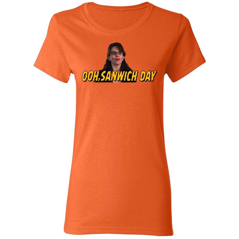 Women's T-Shirt - 5XY1CTJH - Orange - 12