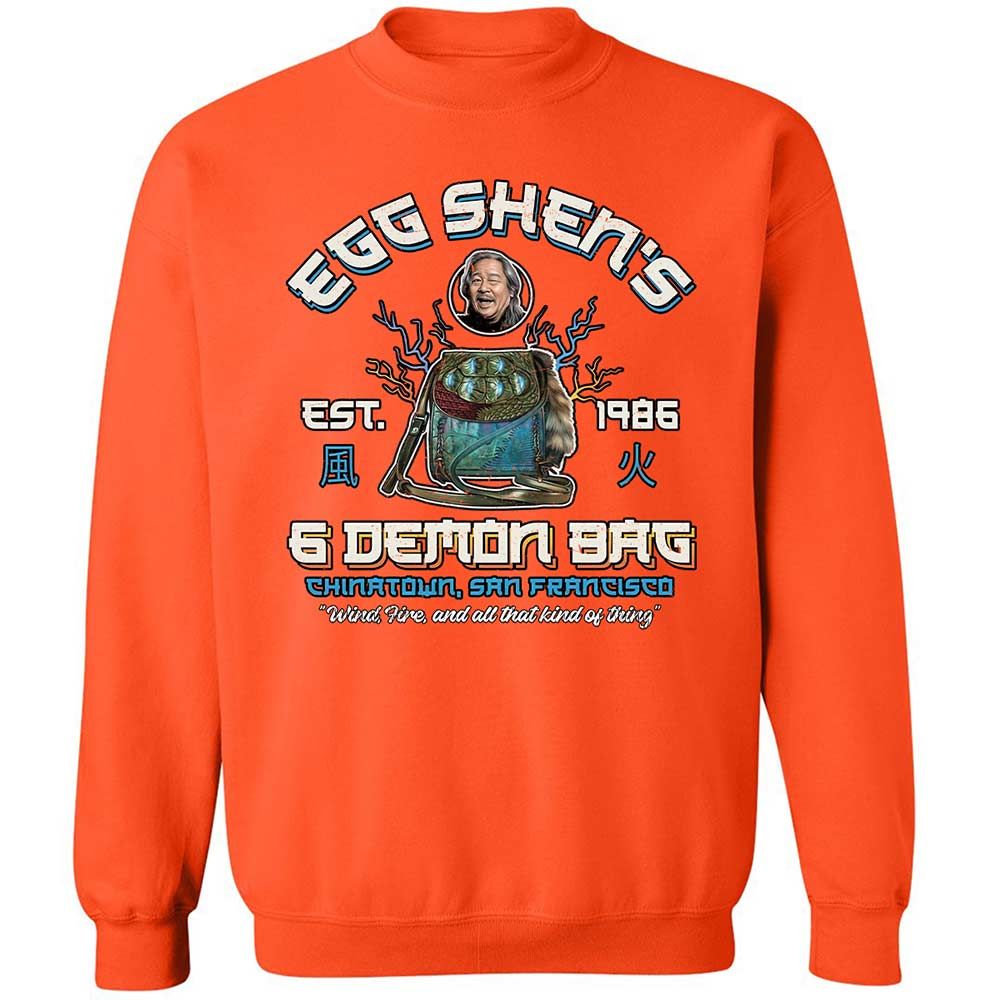 Classic Unisex Sweatshirt - 1114KQBM - Orange - 12