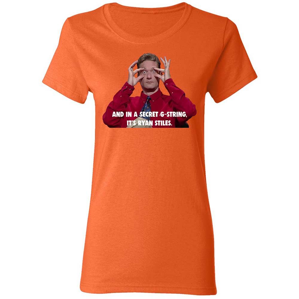 Women's T-Shirt - 5E8LN8MM - Orange - 12